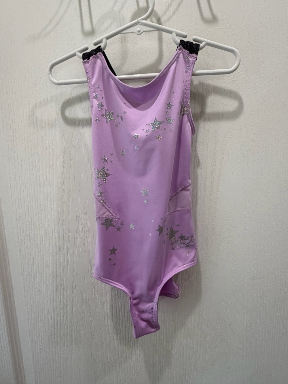 Girls Lavender Star One-Piece Bodysuit by